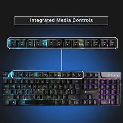 Zebronics Zeb-War Gaming Keyboard And Mouse Combo 