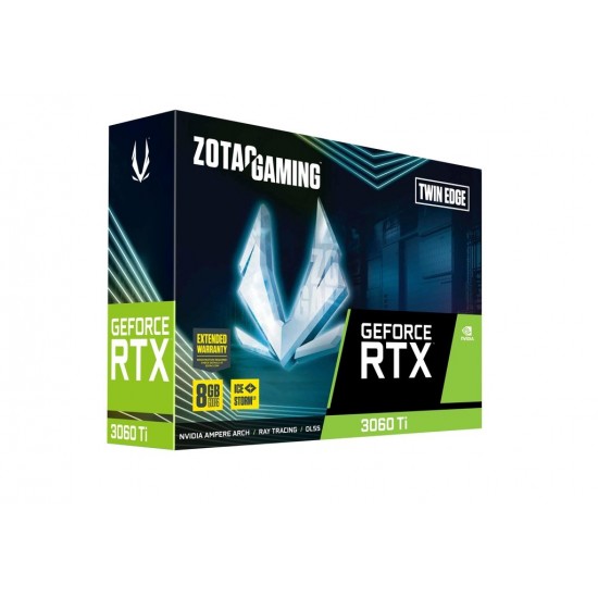 Zotac Geforce RTX 3060 Ti Twin Edge 8GB Graphic Card
