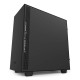 NZXT H510 Compact Mid-Tower ATX Computer Cabinet/Gaming Case | Black/Black | Front USB Type-C Port with 2x120mm Fans