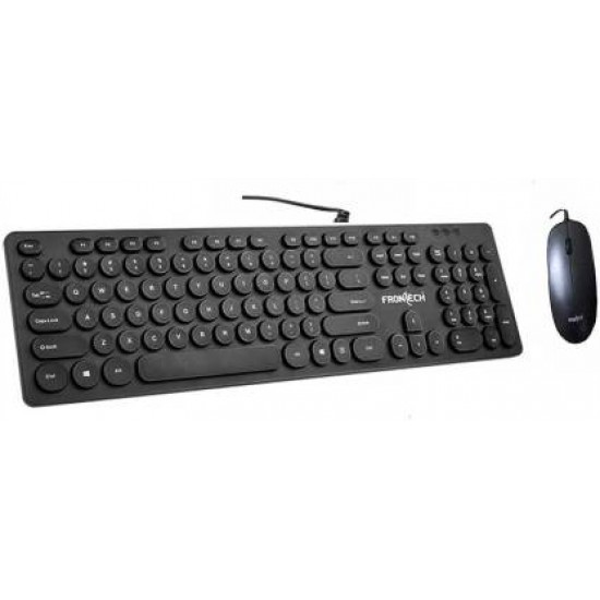 Frontech USB Combo Keyboard And Mouse Combo 