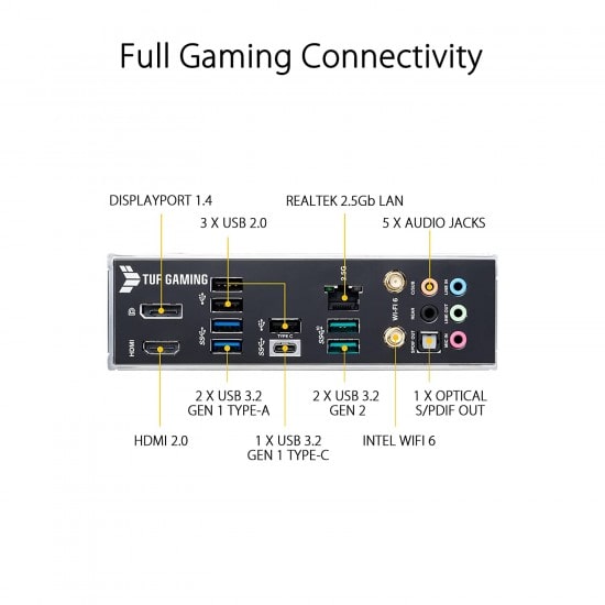 Asus Tuf Gaming B560 Plus Wifi Intel LGA1200 Motherboard