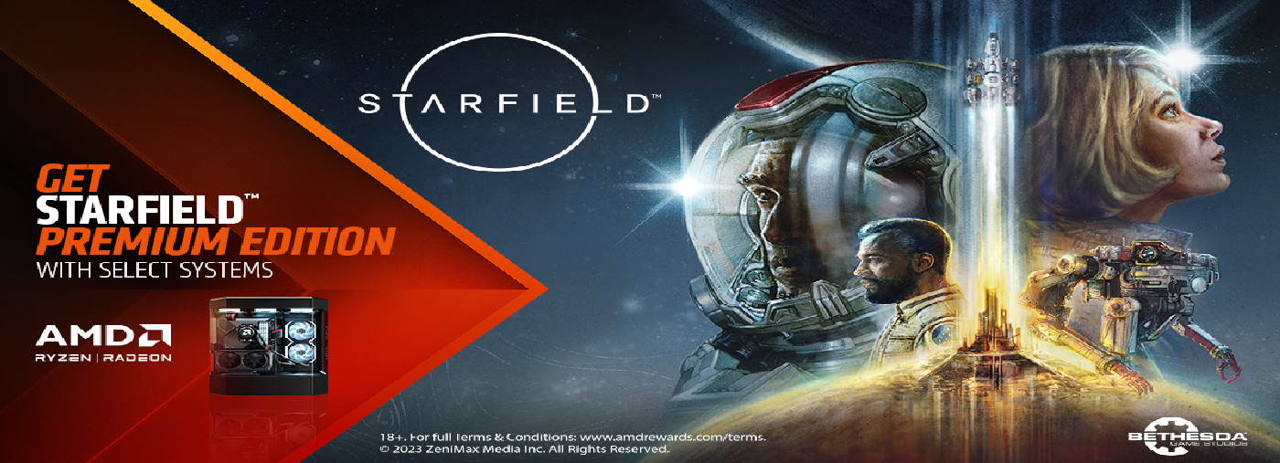 AMD GAME BUNDLE WITH STARFIELD