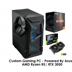 Customized Gaming PC - Powered By Asus - AMD Ryzen R5-5600X | RTX 3050 