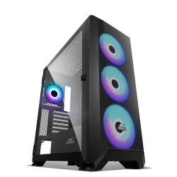 Ant Esports Mid-Tower E-ATX 711 Air Gaming Cabinet Black