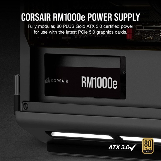 Corsair 1000W RM1000E 80 Plus Gold Fully Modular Gold ATX 3.0 SMPS