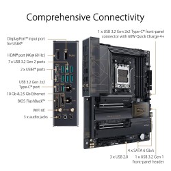 Asus Proart X670E Cretor Wifi AMD AM5 DDR5 Motherboard
