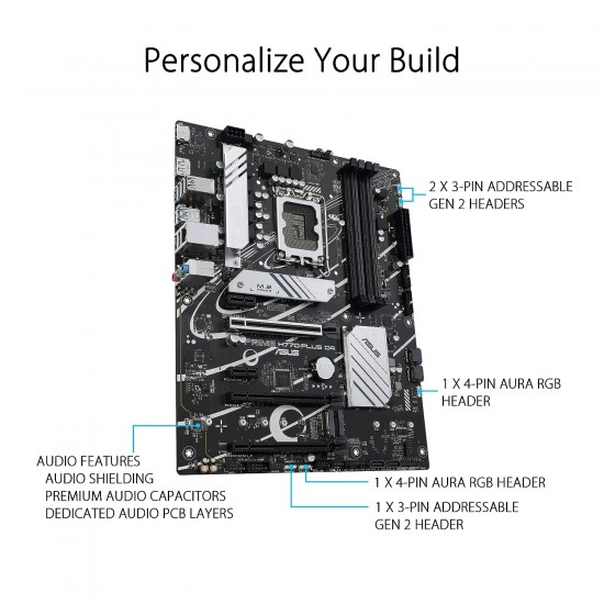 Asus Prime H770 Plus DDR4 Intel LGA1700 Motherboard