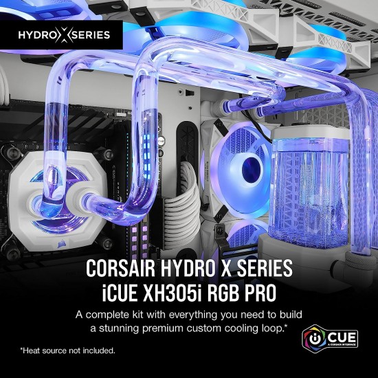 Corsair XH305i Hydro X Pro Custom Cooling Kit White