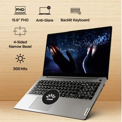 LENOVO IP SLIM3 82H803B6IN [CI7-1165G7 11TH GEN/16GB DDR4/512GB SSD/WIN11 HOME+MSO/15.6"/INTEGRATED GRAPHICS /1 YEAR(S)/GREY]