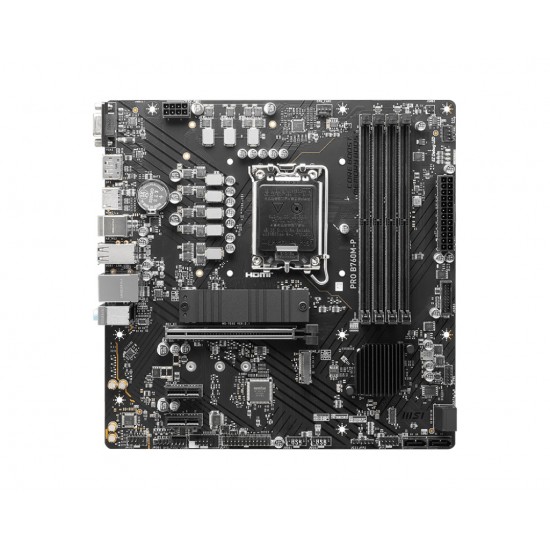 MSI B760M-P Pro DDR5 Intel LGA1700 Motherboard