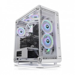 Thermaltake Core P6 Tempered Glass Mid Tower ATX Gaming Cabinet Snow White