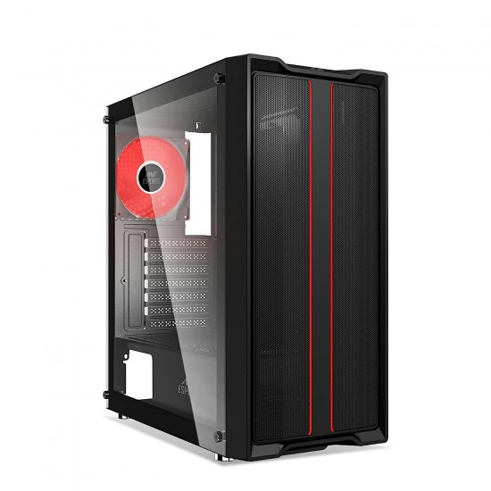 Ant esports SX3 Mid-Tower E-ATX Gaming Cabinet Black