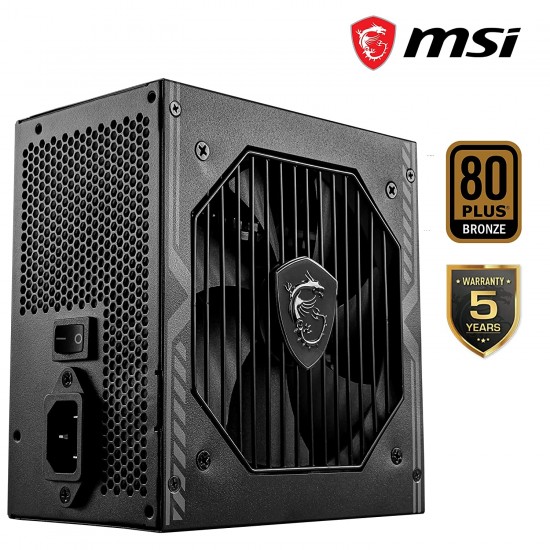 MSI 550W MAG A550BN 80 Plus Bronze SMPS