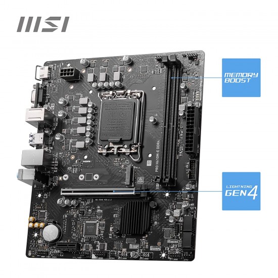 MSI Pro H610M-E Intel LGA1700 Motherboard