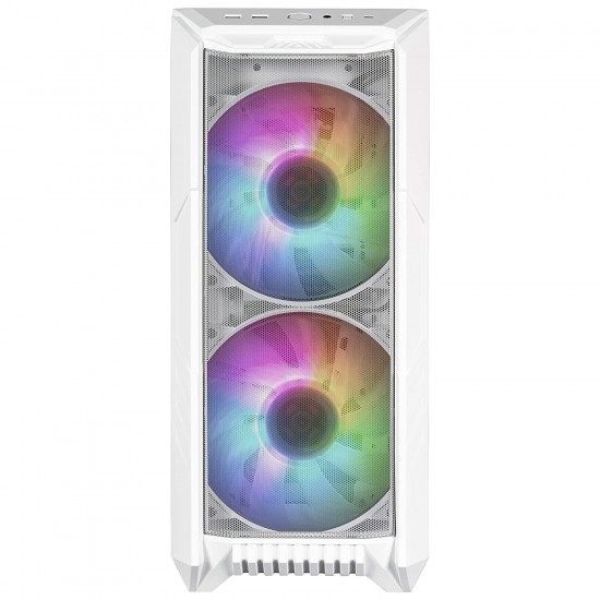 Cooler Master HAF 500 Mid-Tower E-ATX Gaming Cabinet White
