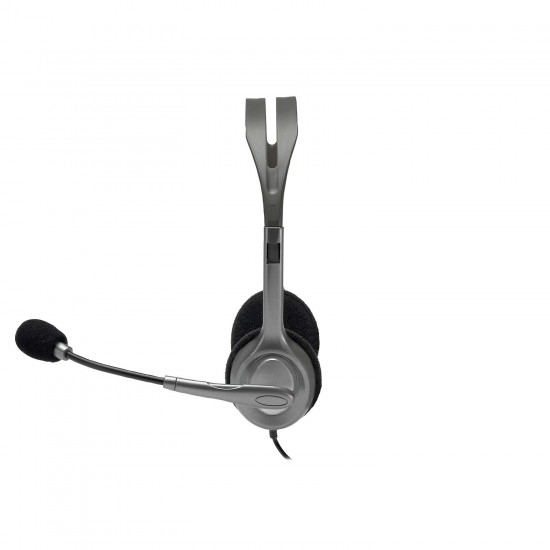 Logitech H110 Wired Headphones With Mic