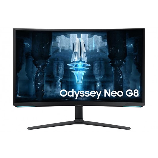 Samsung Odyssey Neo G8 32 Inch LS32BG850NW UHD 240Hz Curved Gaming Monitor