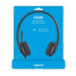 Logitech H340 Wired Headphones With Mic