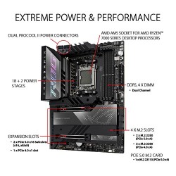 Asus X670E Crosshair Hero AMD AM5 Motherboard