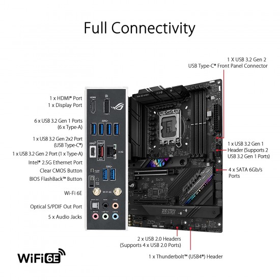Asus Rog Strix B760-F Gaming Wifi Intel LGA1700 Motherboard