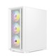 Ant Esports SX7 Mid-Tower ATX Gaming Cabinet White