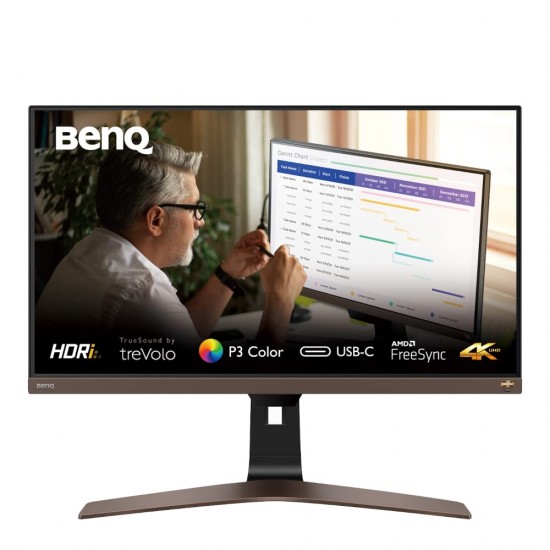 BenQ 28 Inch EW2880U UHD IPS Entertainment Monitor with USB Type-C