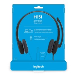Logitech H151 Wired Stereo Headset