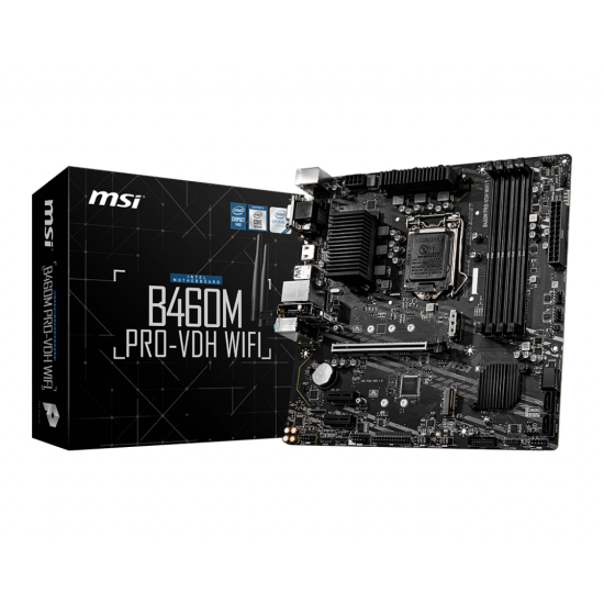 MSI MAG B460M PRO VDH Wifi Intel LGA1200 Motherboard