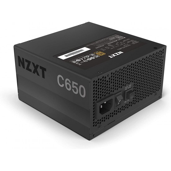Nzxt C650 80 Plus Gold 650 Watt Modular Gaming SMPS