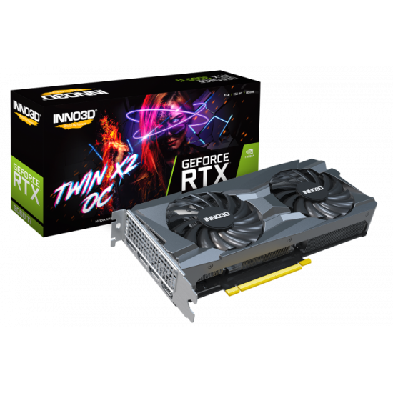 Inno3D Geforce RTX3060TI Twin X2 OC 8GB Graphics Card